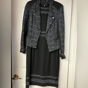 White House black market dress with matching jacket